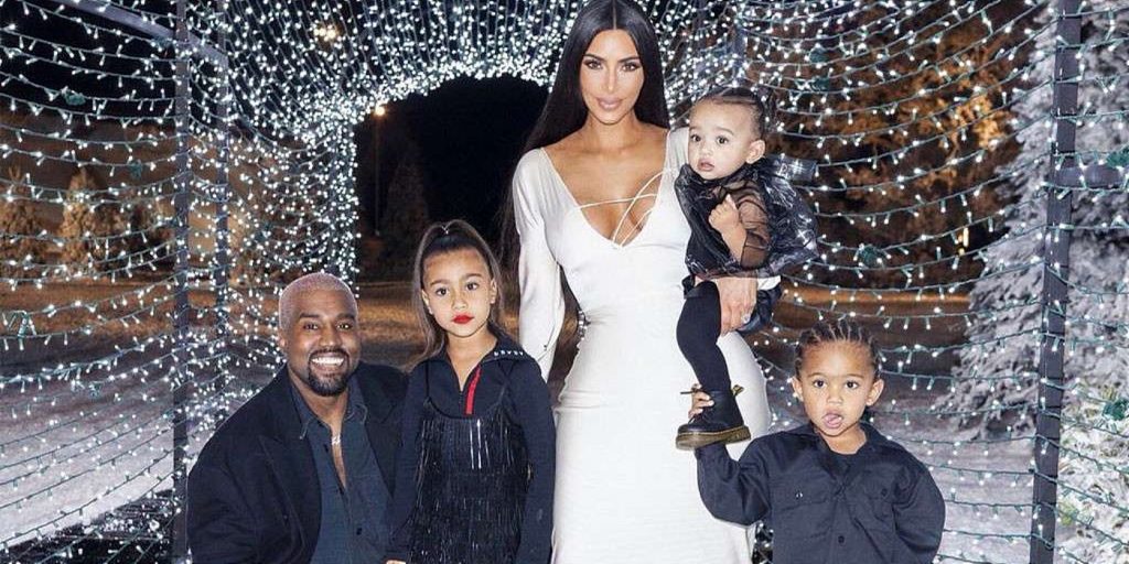 Keeping Up with the Kardashian Kim Kardashian Kanye West and Kids 2